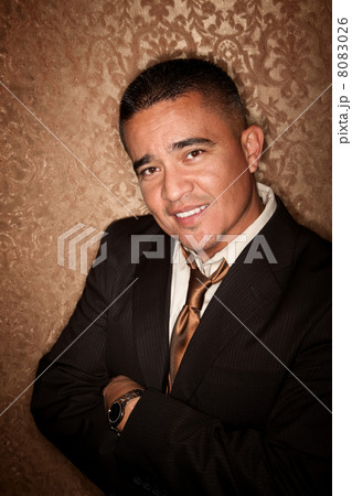 Handsome Hispanic man 8083026