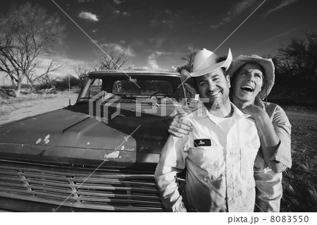 Couple with a Pickup Truck Couple with a Pickup Truck 8083550