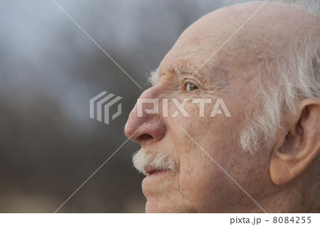 Senior Man in Profile Senior Man in Profile 8084255