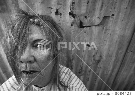 Homeless Woman 8084422