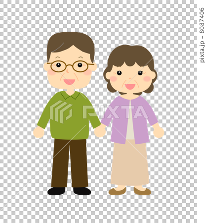 仲良し夫婦　 8087406