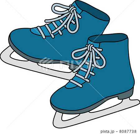 スケート靴のイラスト素材 8087738 Pixta