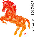 和柄の馬 8087997