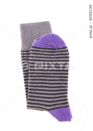 Striped purple sock Striped purple sock 8088296