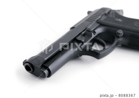 gun close up isolated 8088367