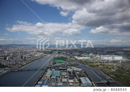 武庫川〜空撮〜 8088930