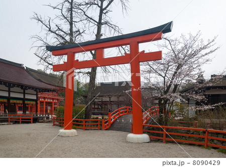 下鴨神社　輪橋の鳥居 8090429
