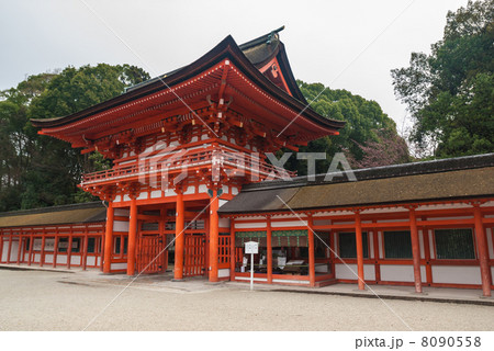 下鴨神社　楼門 8090558