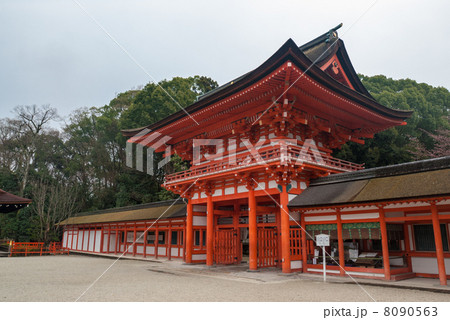 下鴨神社　楼門 8090563