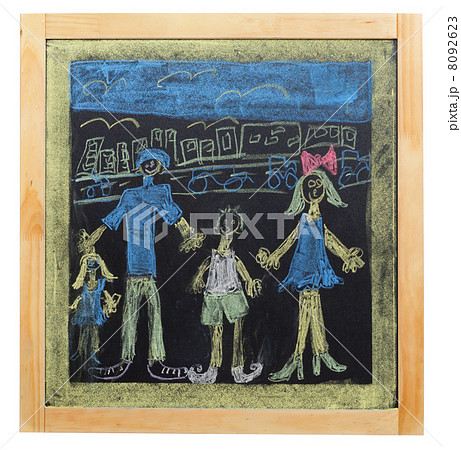 child`s drawing child`s drawing 8092623