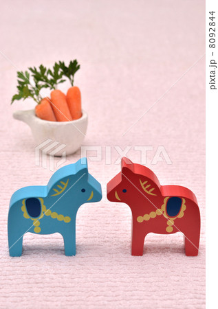 午年の年賀状 8092844