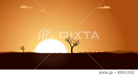 Summer Desert Plain Landscape 8093202