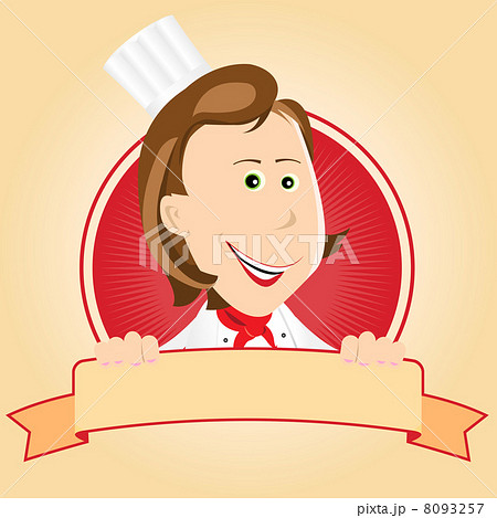 Food Banner - Chef Woman 8093257