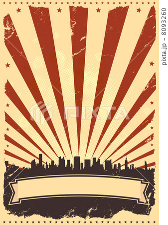 Grunge American Leaflet Grunge American Leaflet 8093260