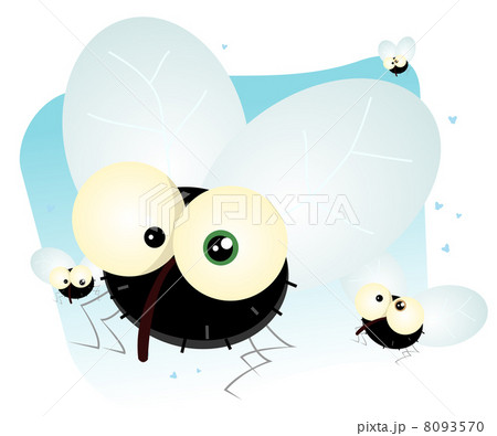 Cartoon Housefly 8093570