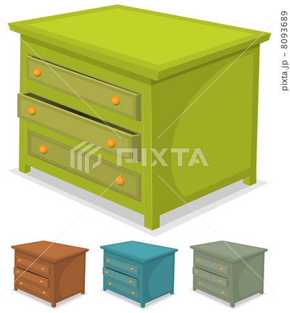 Cabinet Green Set 8093689