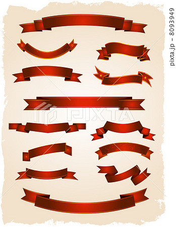 Banners And Scrolls Set 8093949