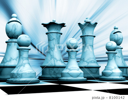 Chess pieces 8100142