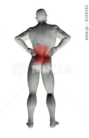 Man with back pain Man with back pain 8100181