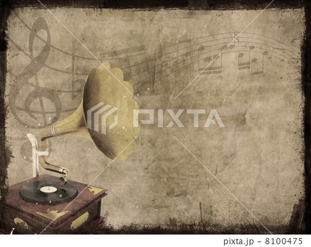 Grunge music background 8100475