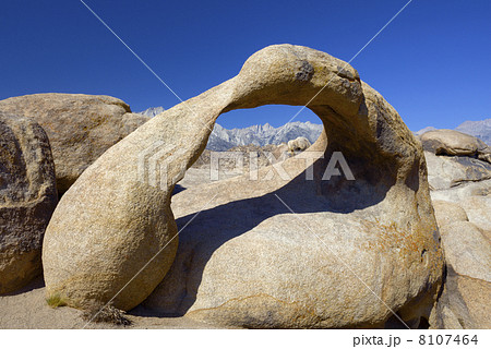 Mt Whitney through Arch Rock Mt Whitney through Arch Rock 8107464