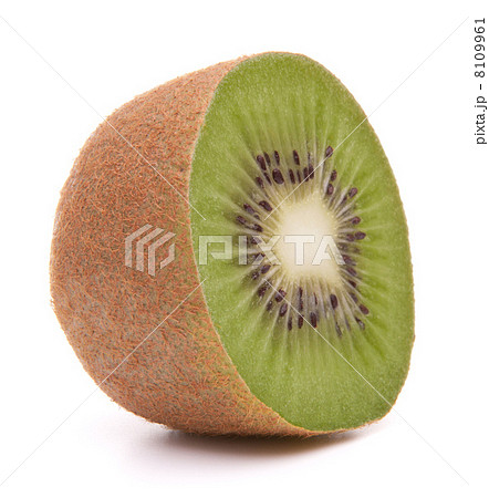 Sliced kiwi fruit half 8109961