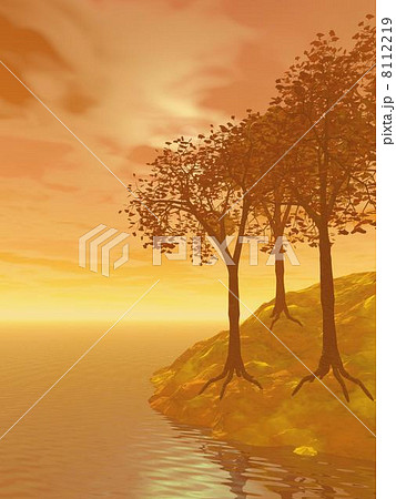 いちょうと秋の景色 8112219