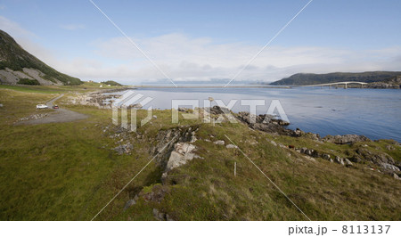 Panorama islands Runde and Remoya (Norway) 8113137