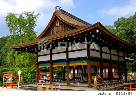 下鴨神社の橋殿 下鴨神社の橋殿 8113384