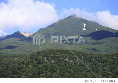 知床の羅臼岳 知床の羅臼岳 8114083