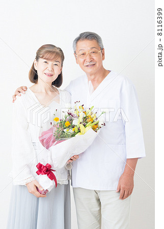シニアの夫婦(板前) シニアの夫婦(板前) 8116399