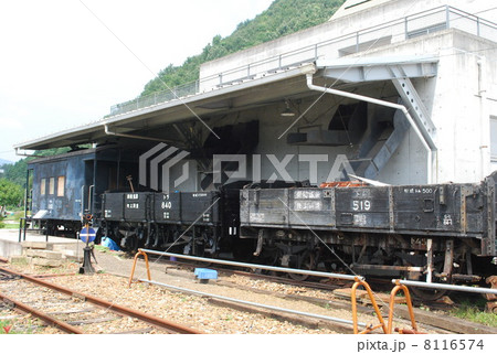 岡山県の鉱山の町の鉱石輸送列車 岡山県の鉱山の町の鉱石輸送列車 8116574