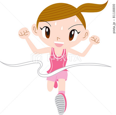 陸上のイラスト素材