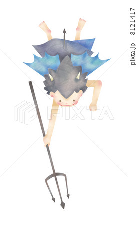悪魔のイラスト 8121417