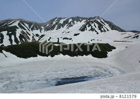 立山室堂平と立山連峰 立山室堂平と立山連峰 8121579