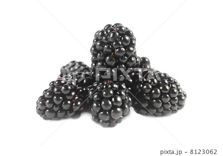 Blackberries isolated 8123062