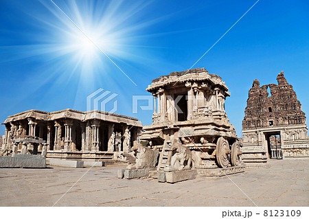 Chariot, Hampi, India Chariot, Hampi, India 8123109