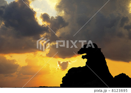 火を吐くゴジラ岩 8123695