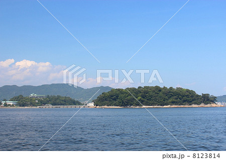 船から見た竹島 8123814