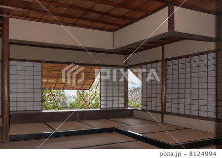 修学院離宮　上離宮の窮邃亭 8124994