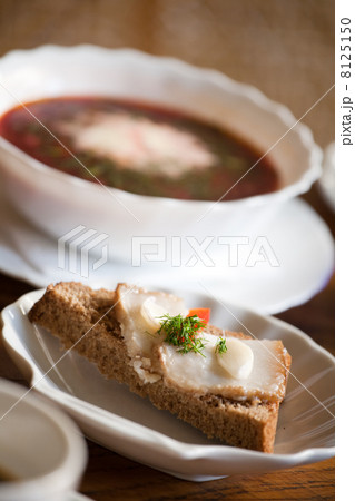 Ukrainian borscht soup 8125150