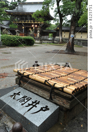 京都 北野天満宮 太閤井戸 京都 北野天満宮 太閤井戸 8125751