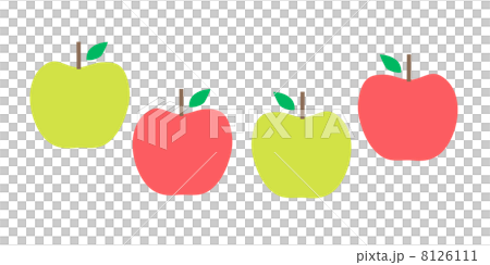 Apple and green apple 8126111