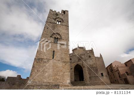 Chiesa Madre church of Erice town, Sicily, Italy 8131134