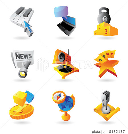 Icons for leisure 8132137