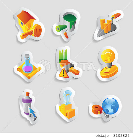 Icons for industry Icons for industry 8132322