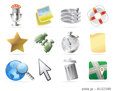 Icons for interface Icons for interface 8132386