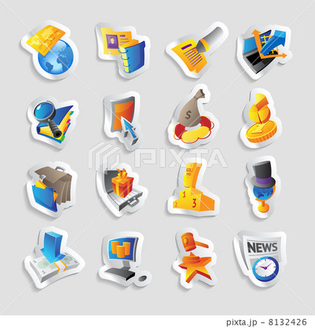 Icons for business and finance Icons for business and finance 8132426