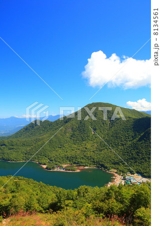 赤城山と大沼 8134561