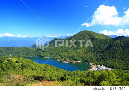 赤城山と大沼 8134562